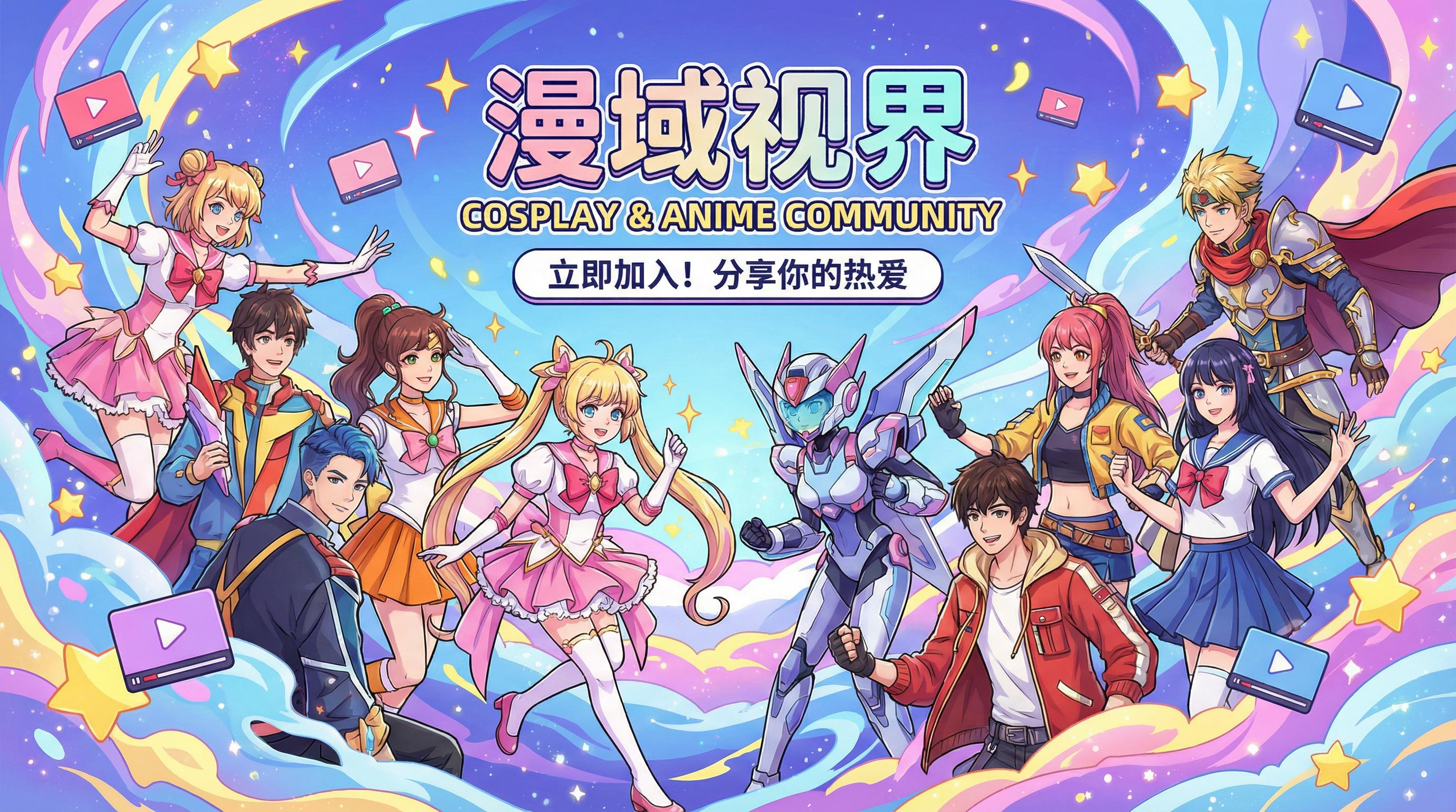 黑丝黑丝 | 动漫cosplay视频演示·二次元文化专题